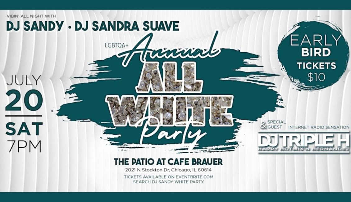 DJ Sandy Sandra Suave Annual White Party