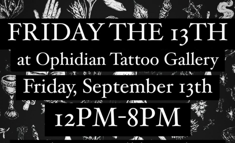 Ophidian Tattoo Gallery Friday the 13th