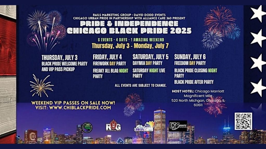 Pride Independence Chicago Black Pride 2025