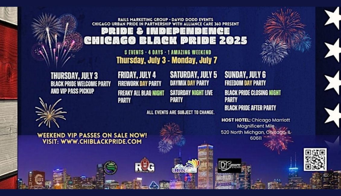 Pride Independence Chicago Black Pride 2025