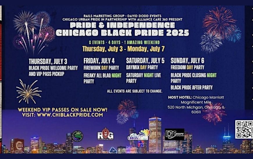 Pride Independence Chicago Black Pride 2025