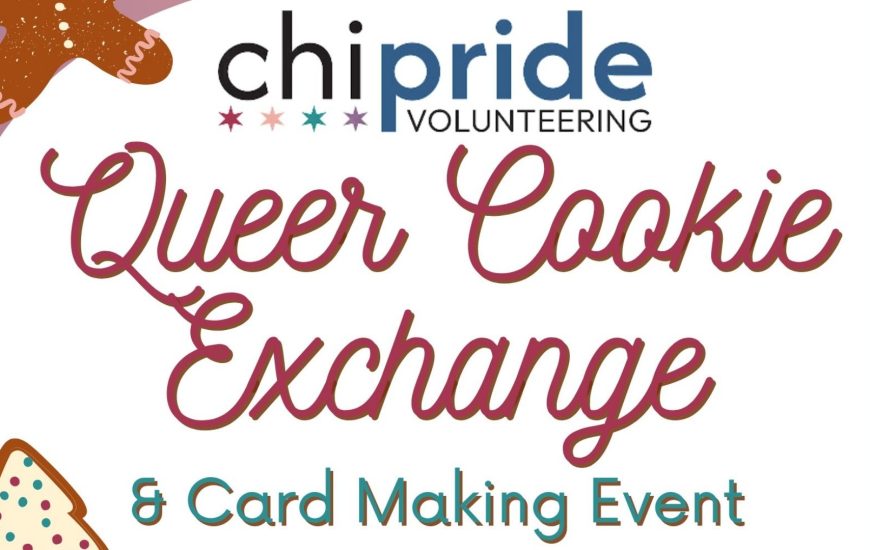 chipride volunteering: Queer Cookie Exchange