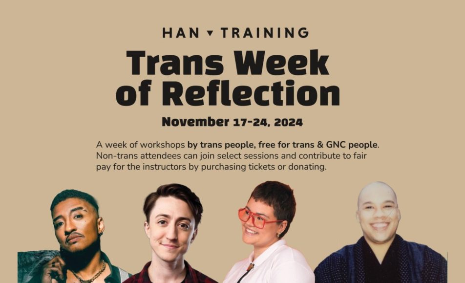 Han Training Trans Week of Reflection