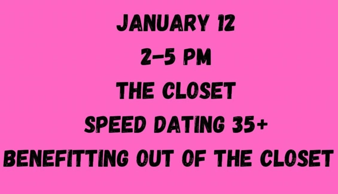 The Closet Speed Dating 35+