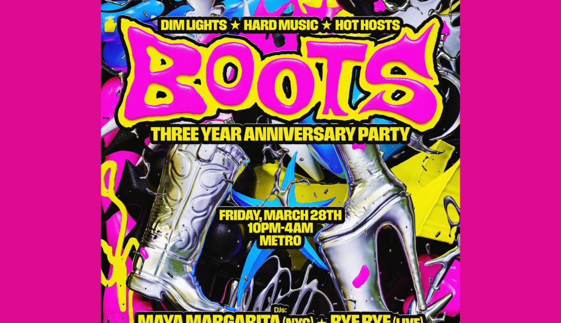 Boots 3 Year Anniversary Party