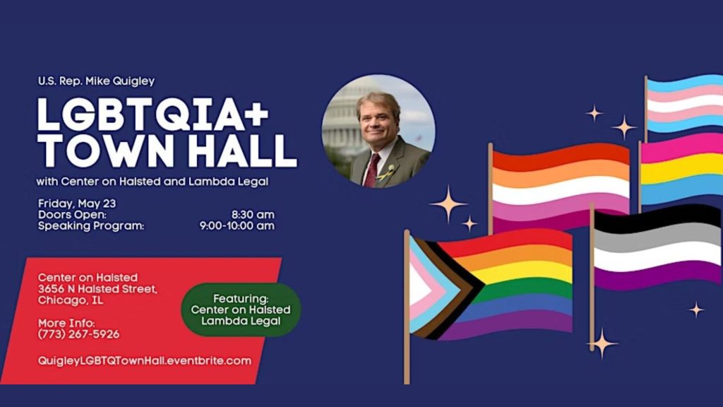 LGBTQIA+ Town Hall Mike Quigley