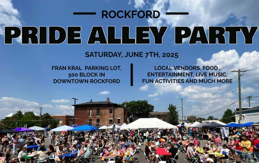 Rockford Pride Alley Party