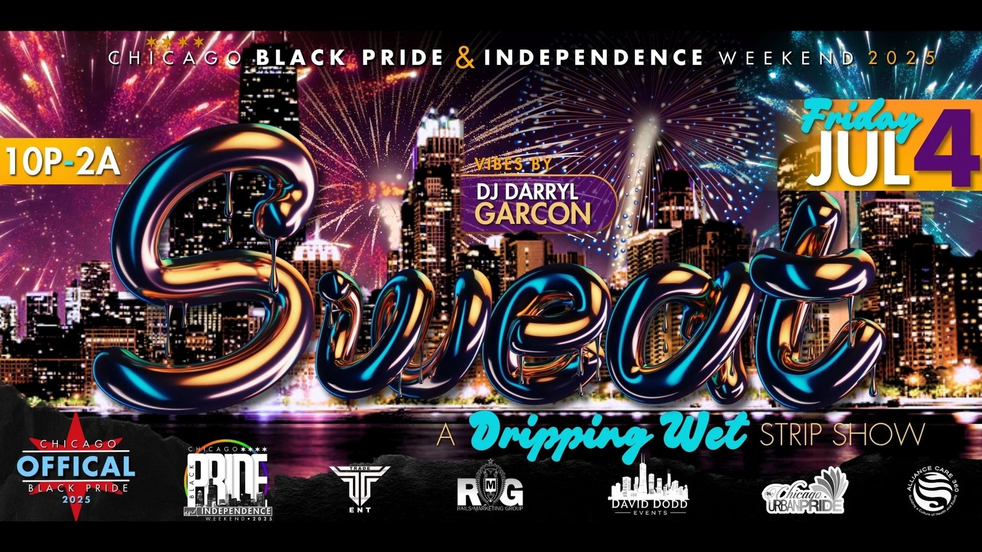Chicago Black Pride July 4 Sweat