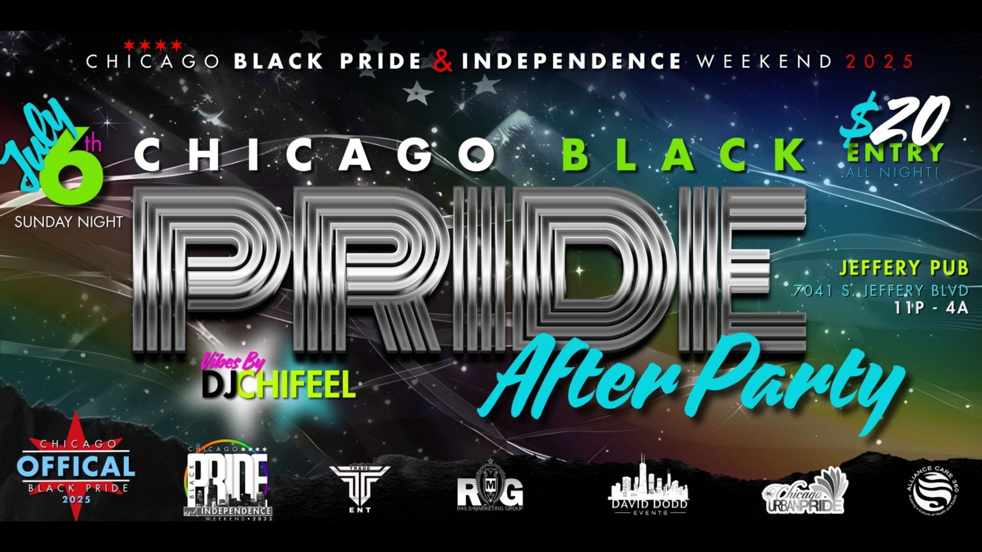Chicago Black Pride After Party Jeffrey Pub