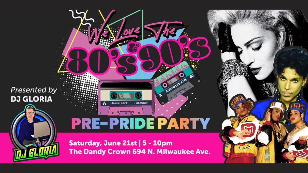 DJ Gloria We Love the 80s and 90s