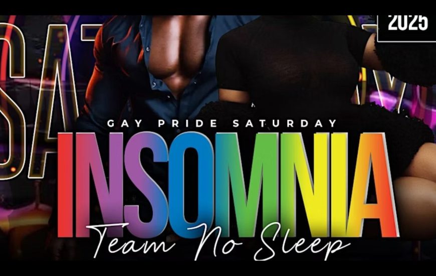 Gay Pride Saturday Insomnia