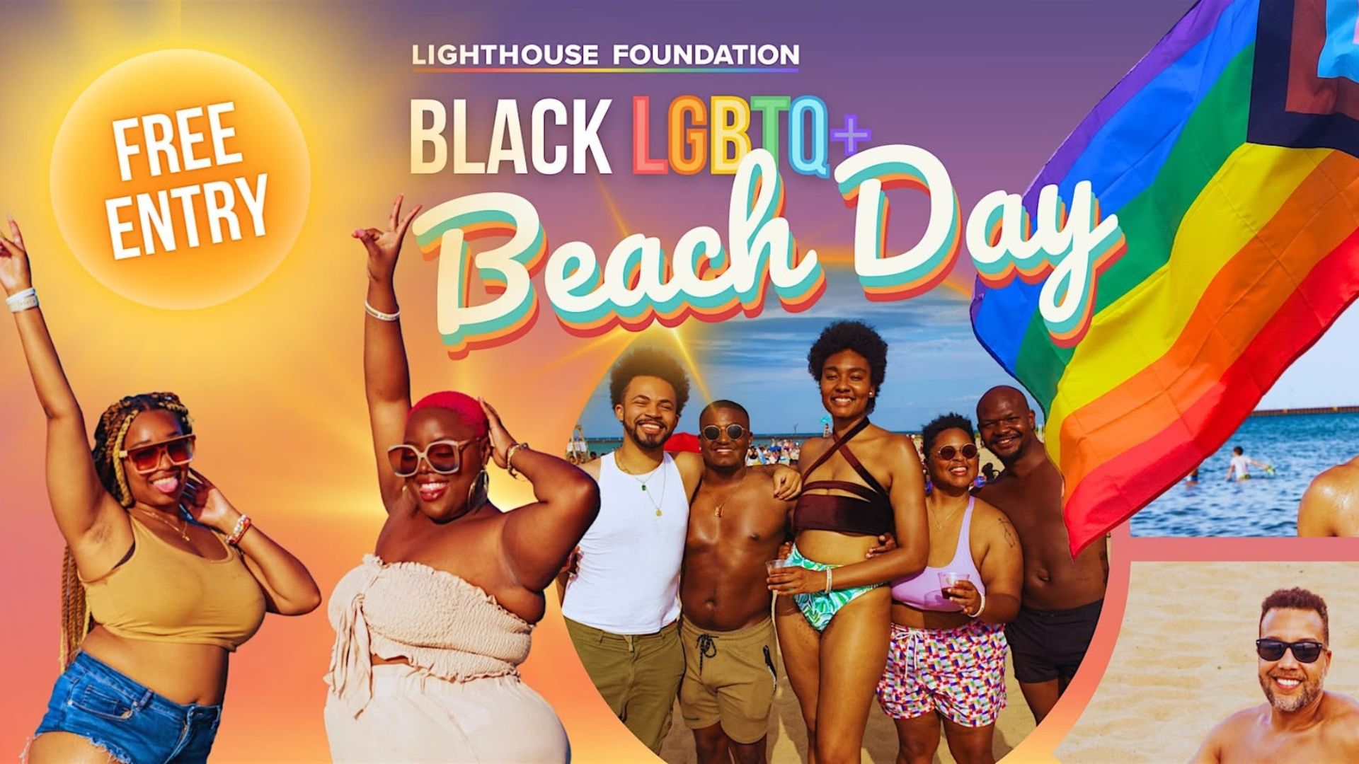Black LGBTQ+ Beach Day