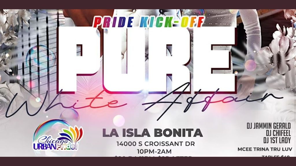 Pride Kickoff Pure White Affair