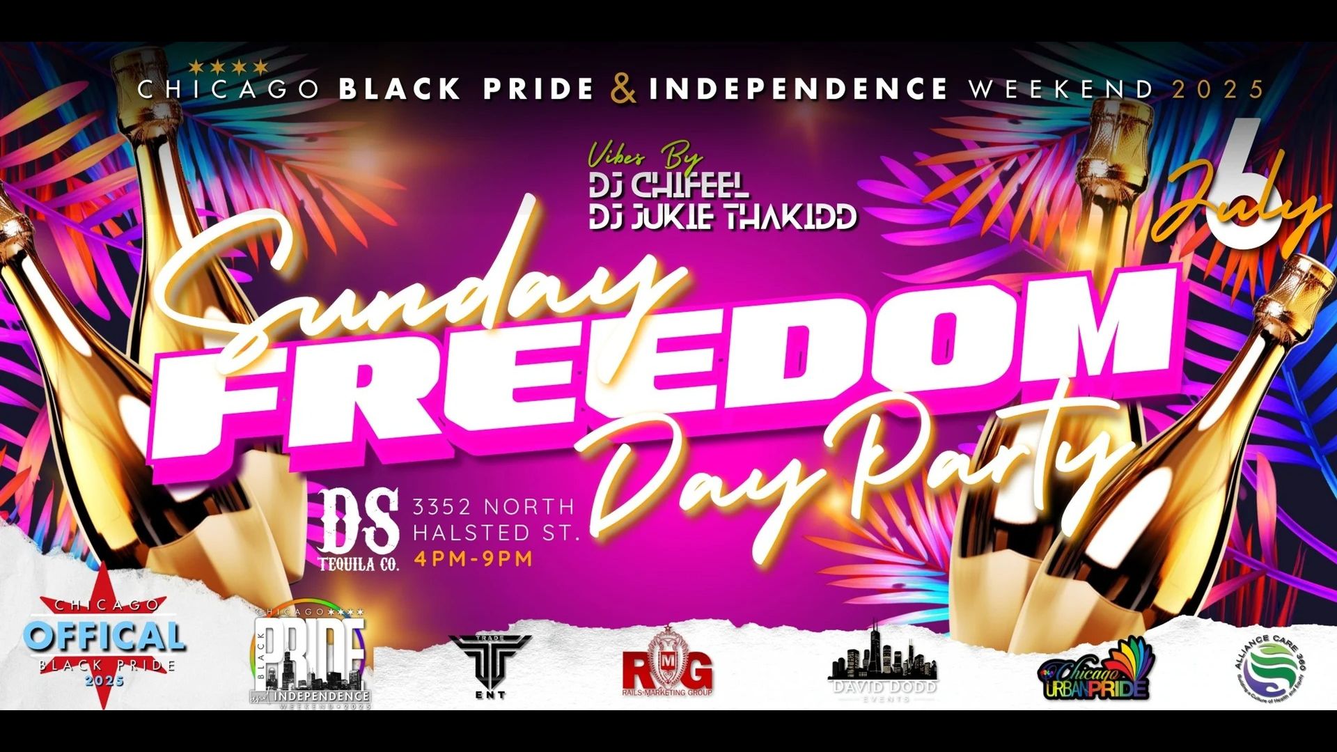 Chicago Black Pride Sunday Freedom Day Party