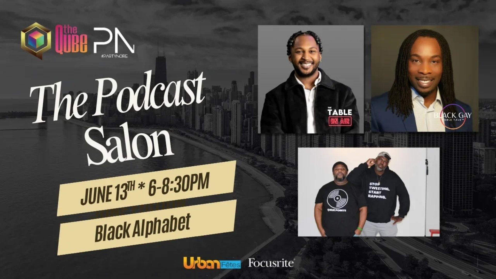 The Qube Podcast Salon