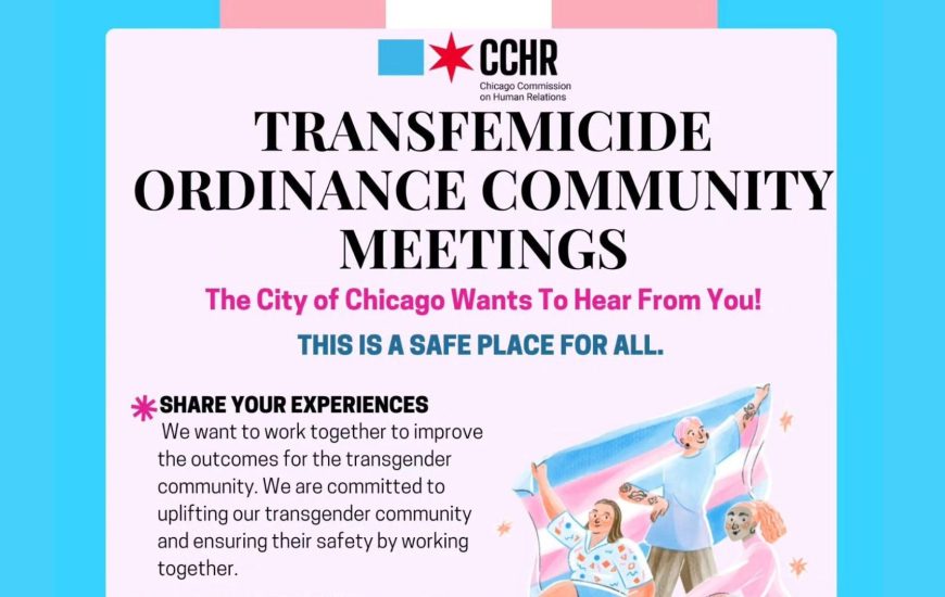 Transfemicide Ordinance Community Meetings