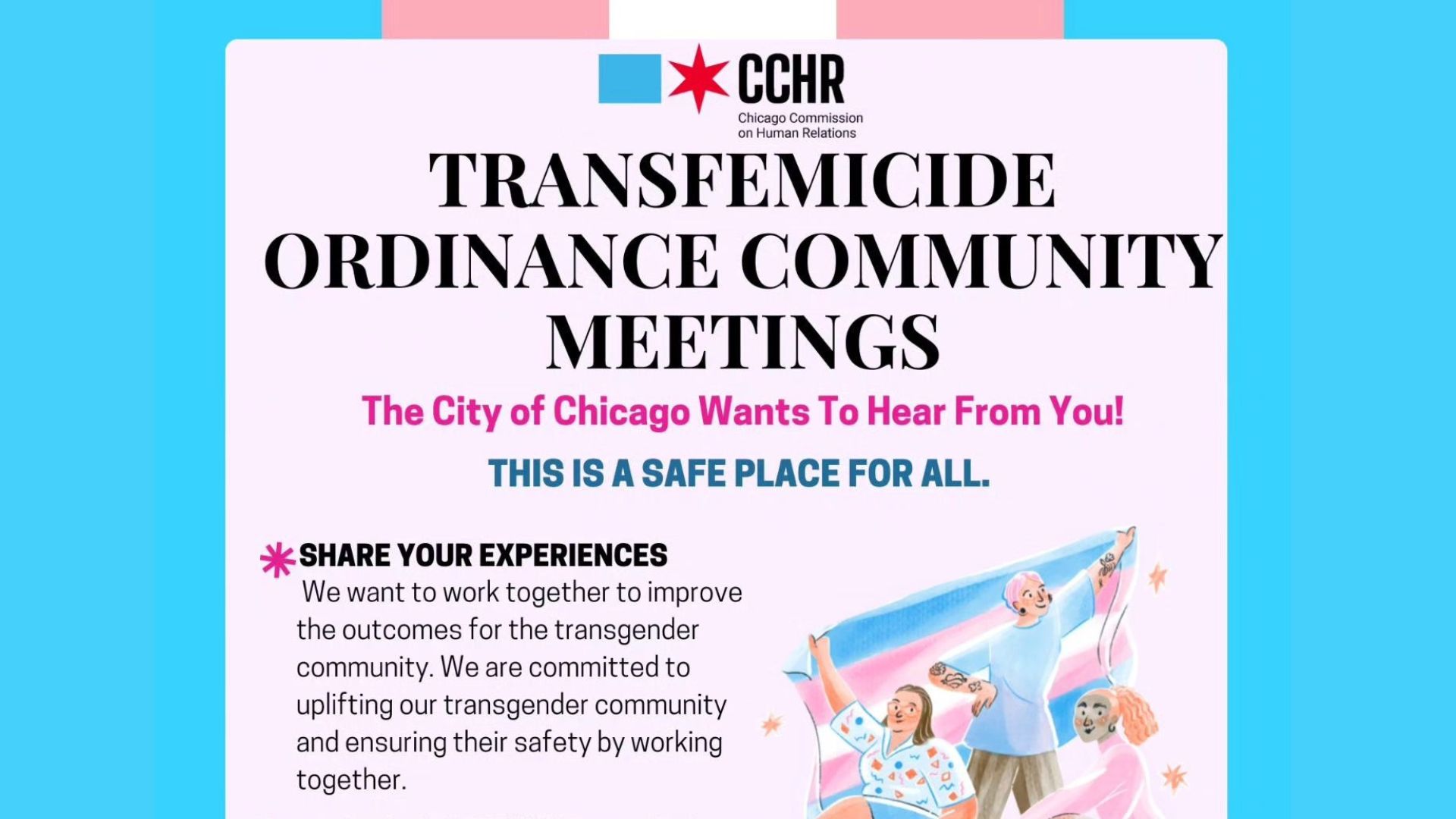 Transfemicide Ordinance Community Meetings