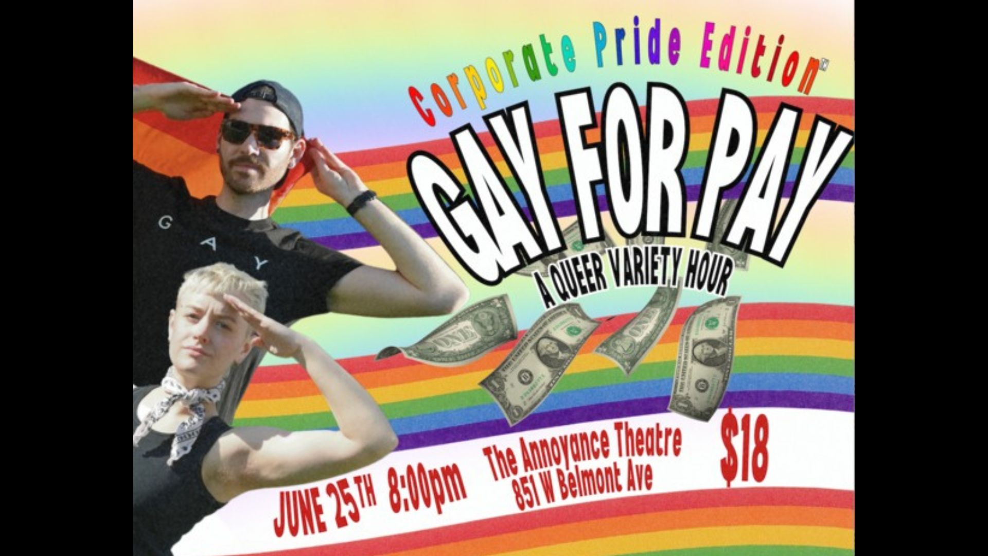 Gay for Pay Annoyance Theater