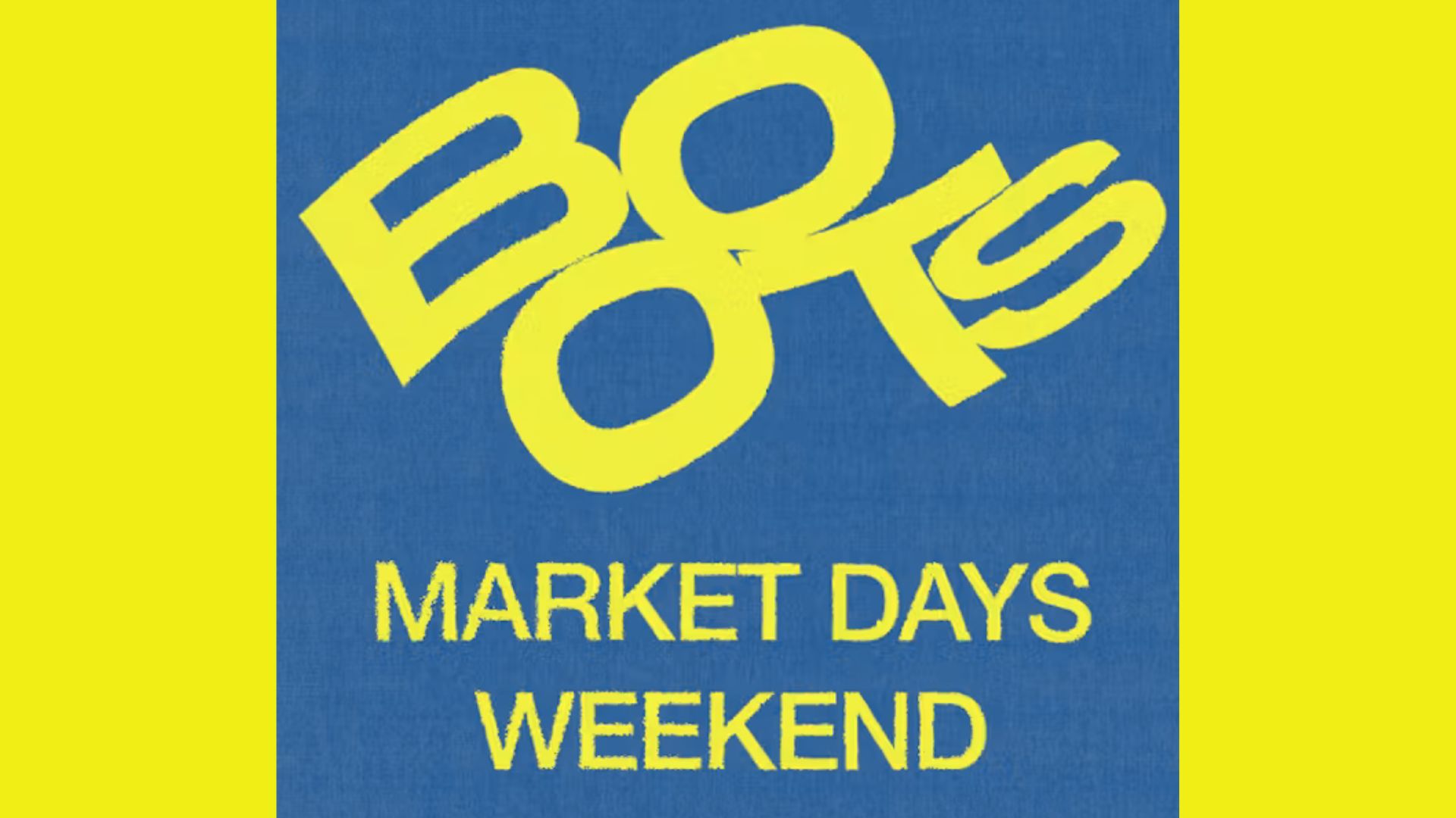 Boots Market Days Weekend