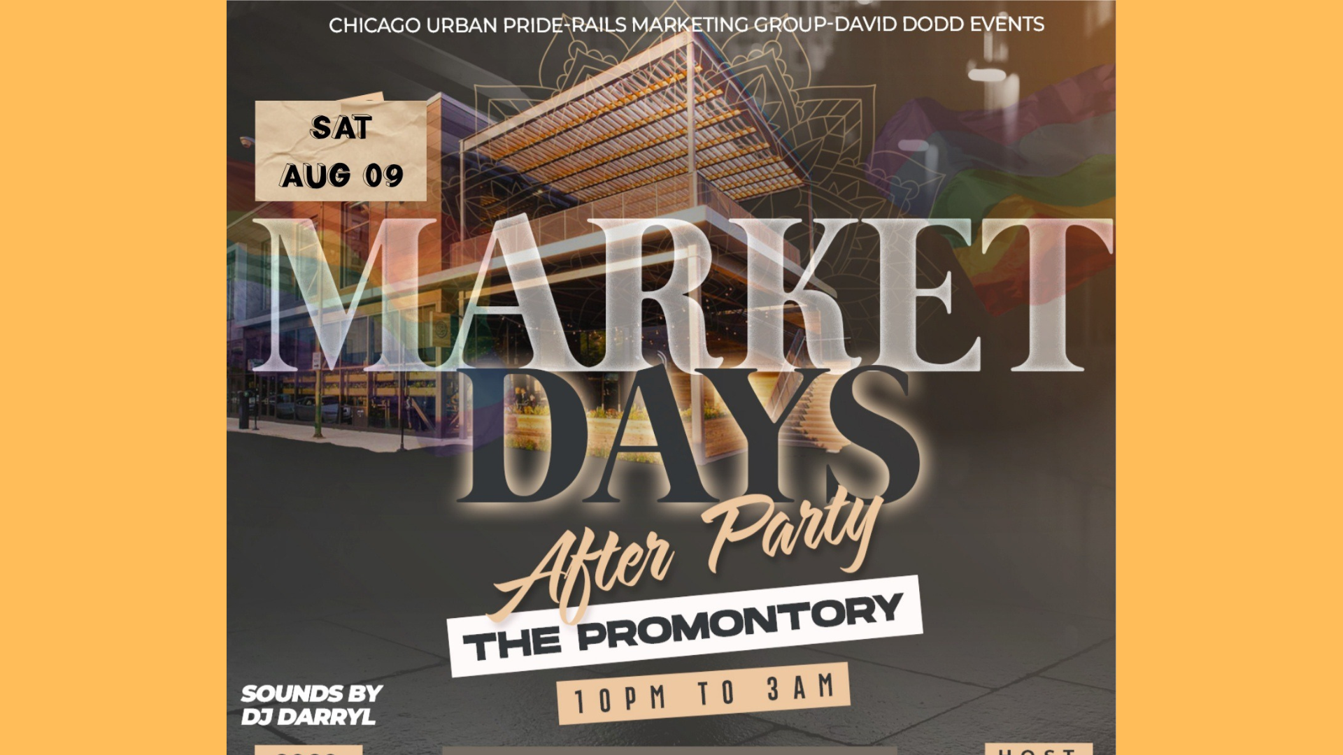 David Dodd Market Days After Party at the Promontory