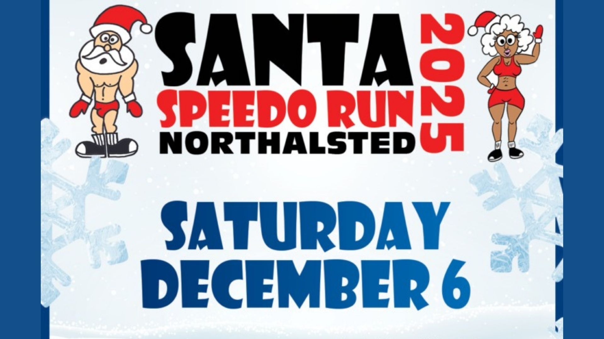 Santa Speedo Run