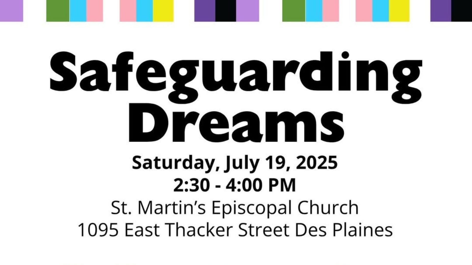 St. Martin's Episcopal Church Safeguarding Dreams
