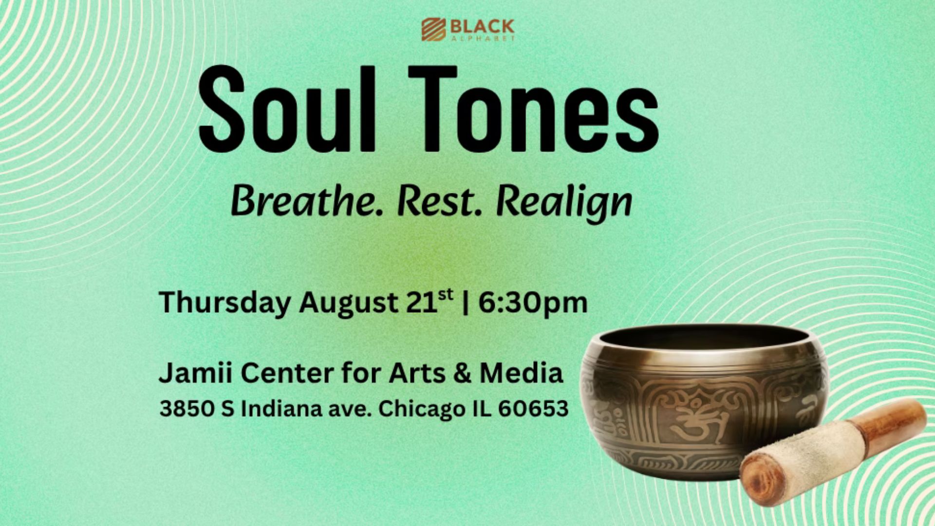 Soul Tones Black Alphabet
