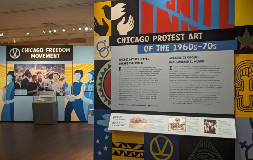 Chicago History Museum Chicago Protest Design