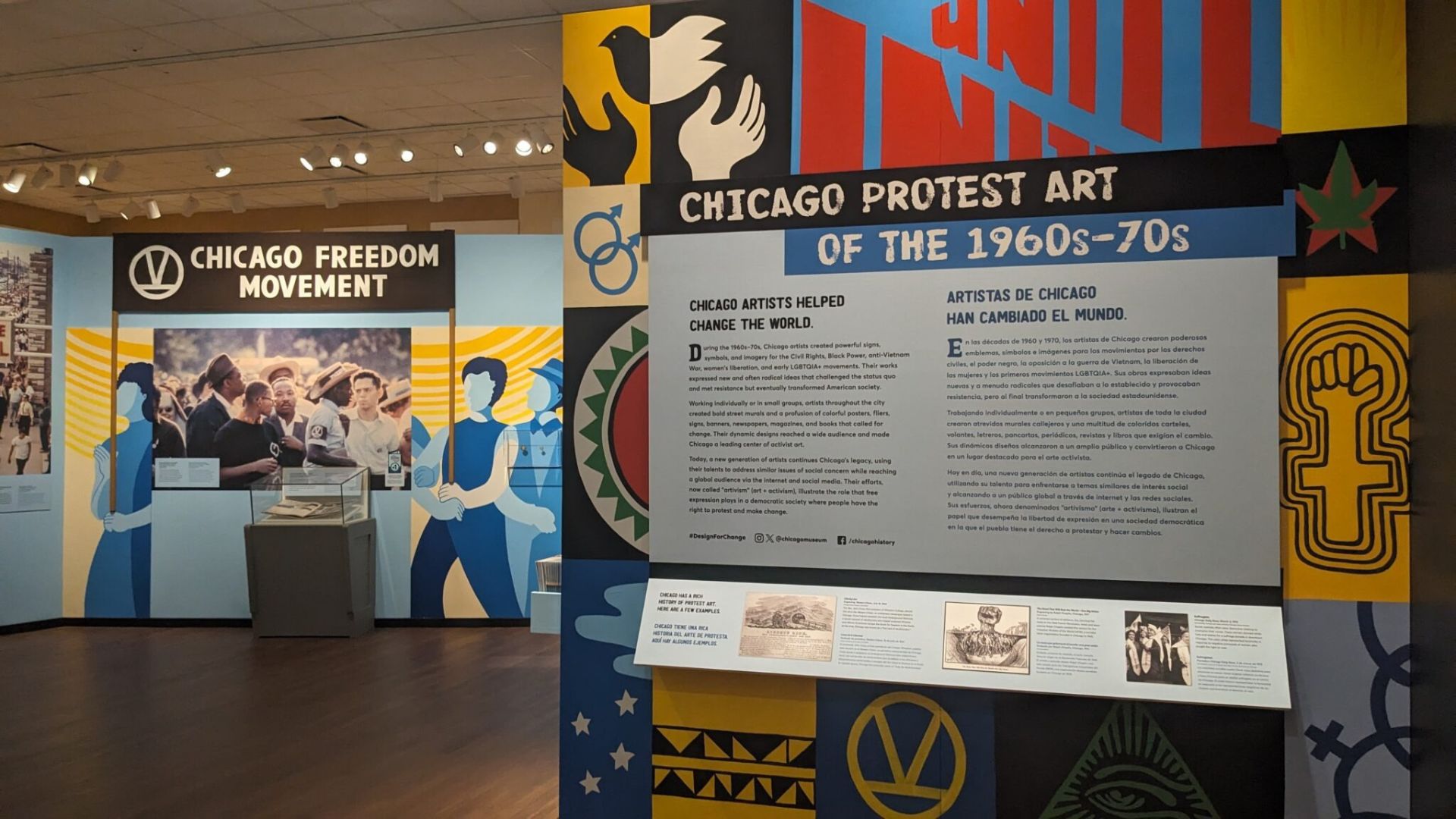 Chicago History Museum Chicago Protest Design