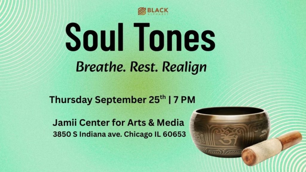Black Alphabet Soul Tones