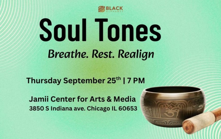 Black Alphabet Soul Tones