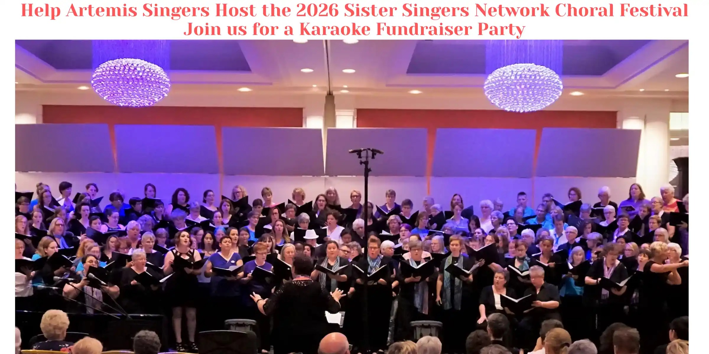 Artemis Singers Fall event