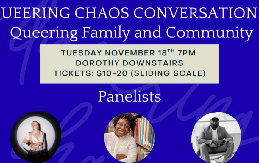 Dr. Nicole Rawls Queering the Conversation