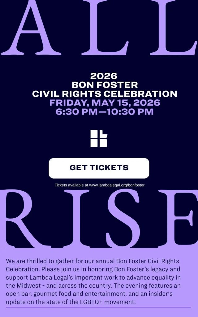 Lambda Legal Bon Foster All Rise