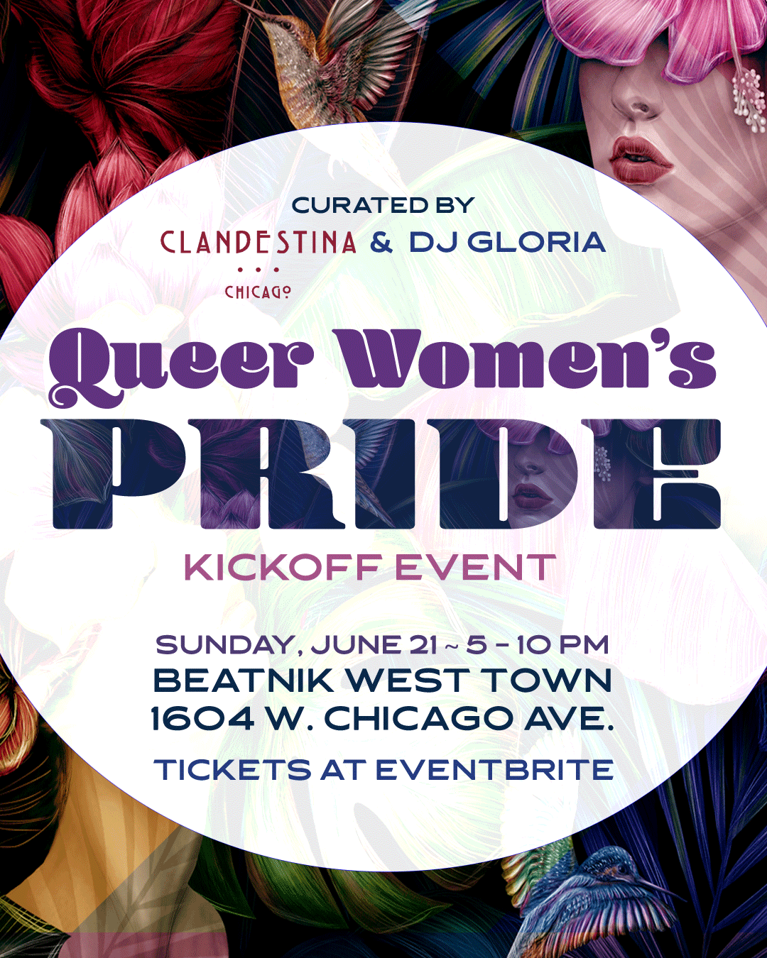 Queen Women's Pride Night Clandestina and DJ Gloria