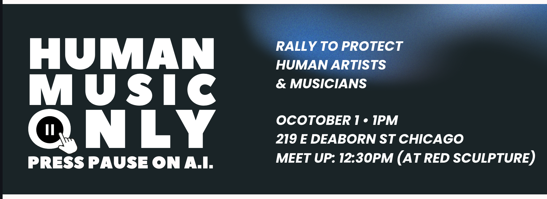 Human Music Only: Press Pause on A.I.